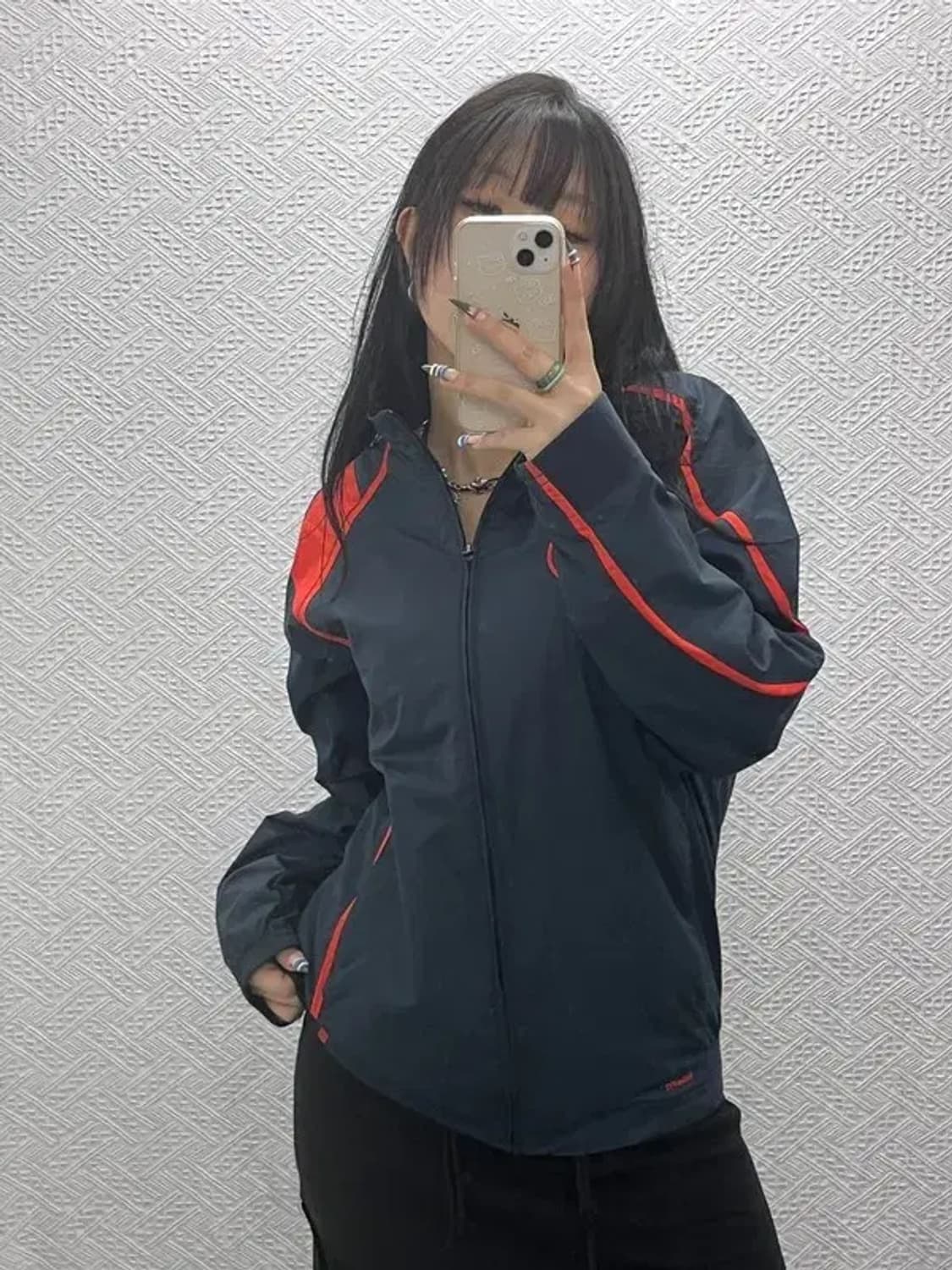 나이키 올드스쿨 레트로 토탈90 바람막이 자켓 M C07608 상품이미지2