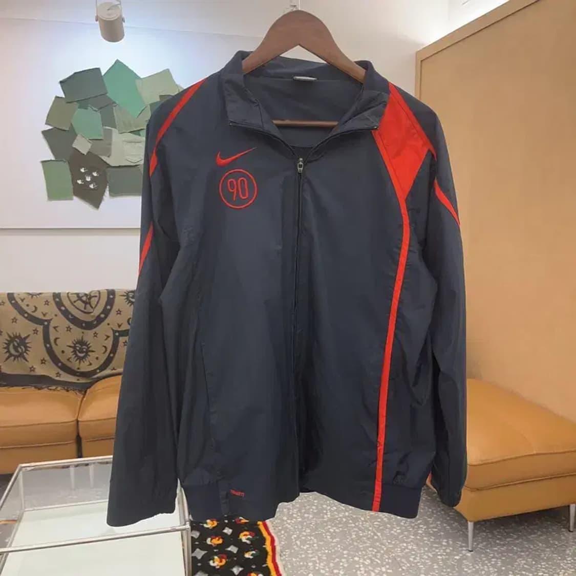 나이키 올드스쿨 레트로 토탈90 바람막이 자켓 M C07608 상품이미지3