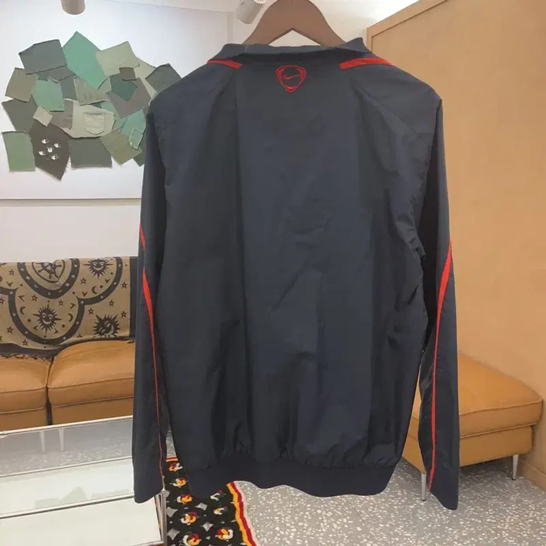 나이키 올드스쿨 레트로 토탈90 바람막이 자켓 M C07608 상품이미지4