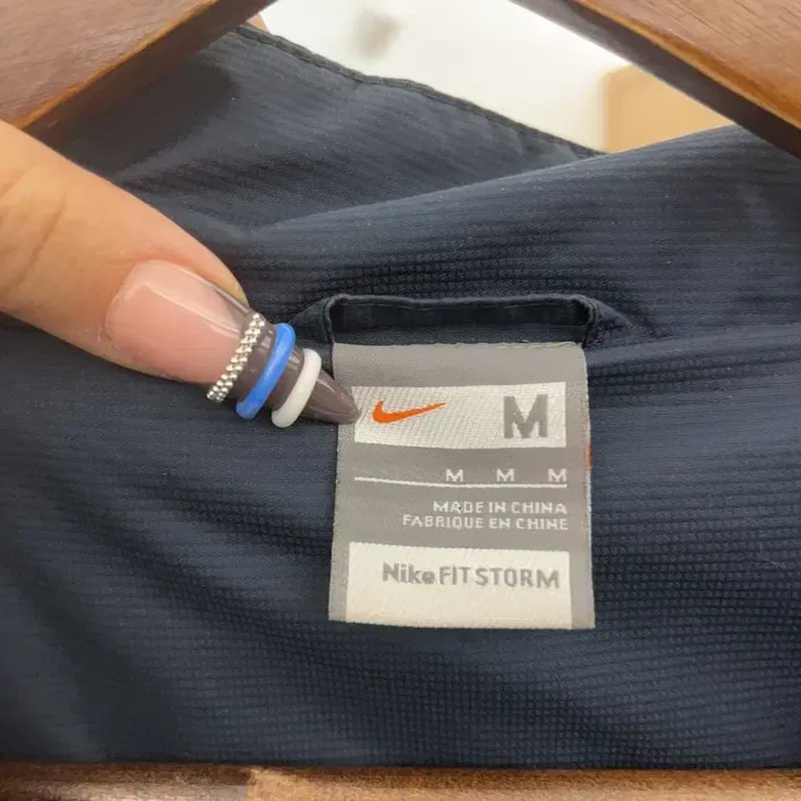 나이키 올드스쿨 레트로 토탈90 바람막이 자켓 M C07608 상품이미지5