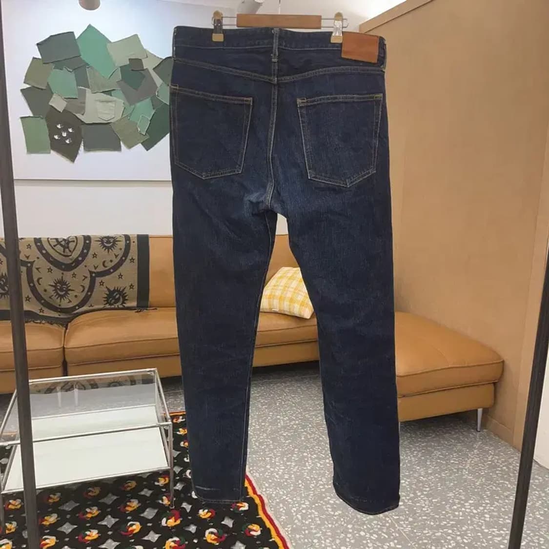 재팬블루진 J401 빈티지 캐주얼 와이드 데님팬츠 34인치 C07634 상품이미지4