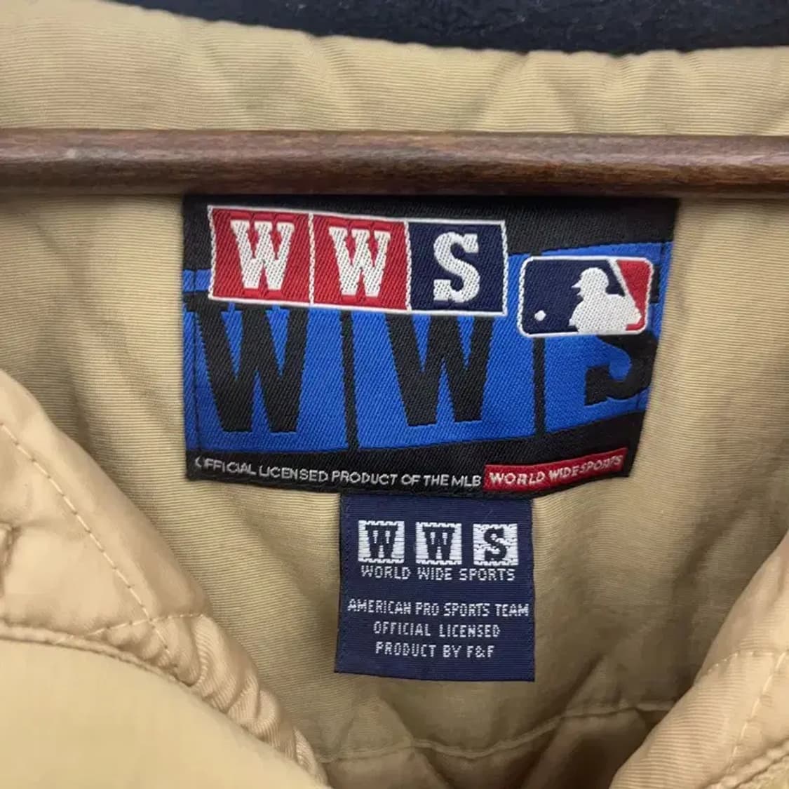 WWS 올드스쿨 빈티지 자이언츠 누빔 아노락 자켓 110 C07620 상품이미지5