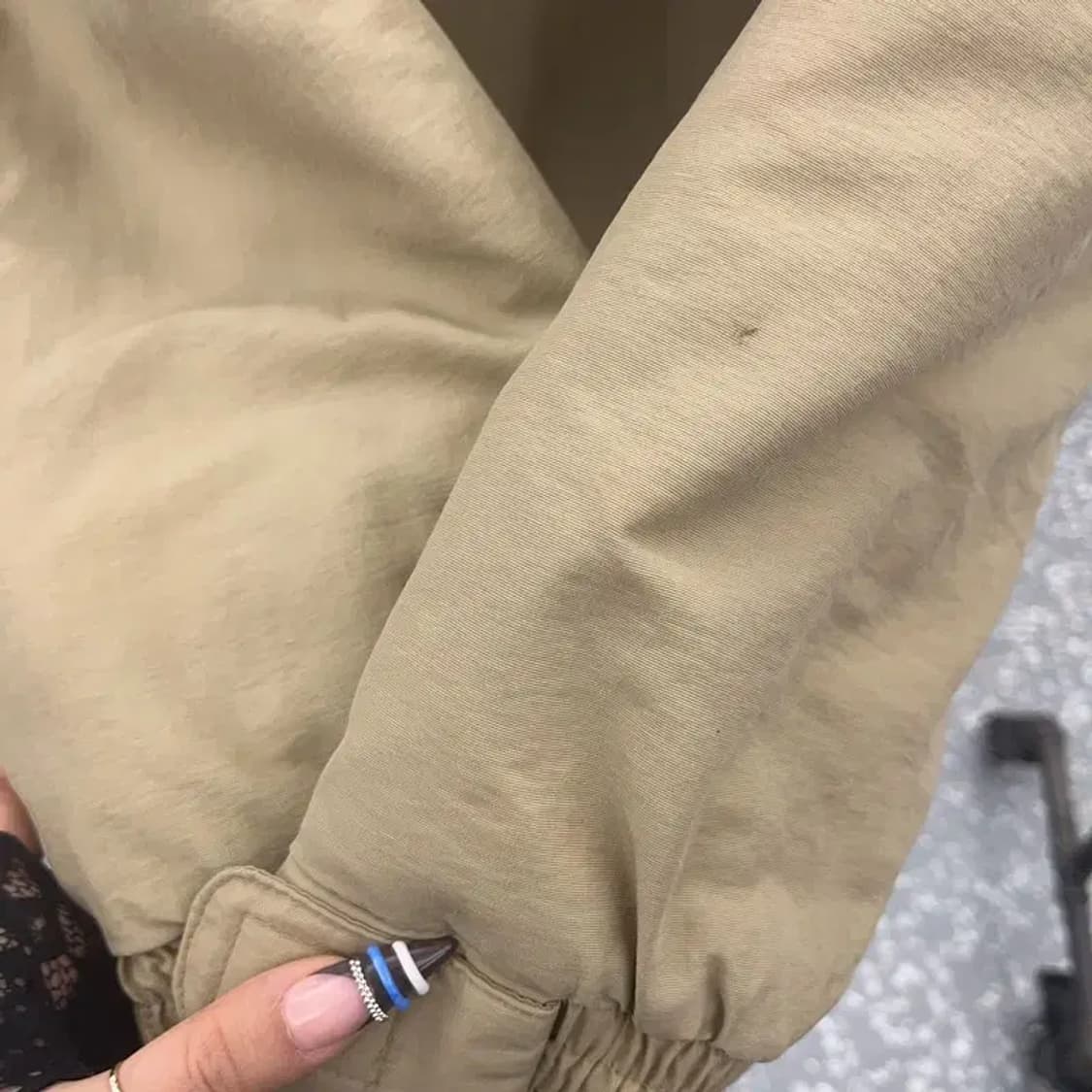 WWS 올드스쿨 빈티지 자이언츠 누빔 아노락 자켓 110 C07620 상품이미지8