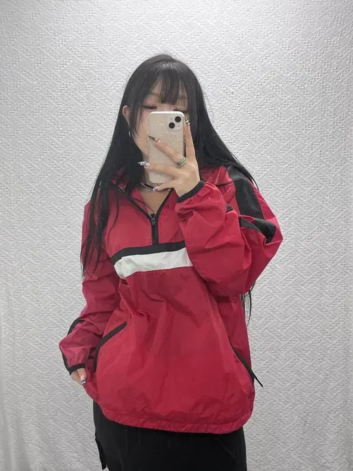 나이키 올드스쿨 레트로 90's 바람막이 아노락 L C07622 상품이미지1