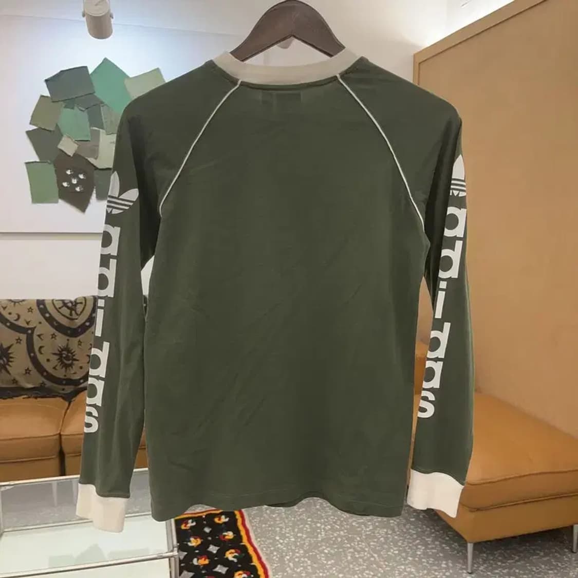 아디다스 스타디움 빈티지 베이스그린 롱슬리브 S C07643 상품이미지4