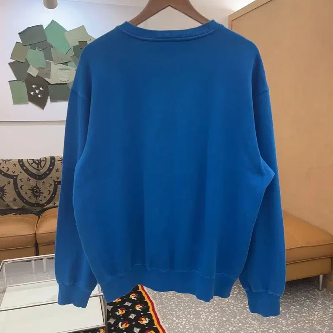 칼하트 빈티지 코발트블루 스펠로고 맨투맨 L C07644 상품이미지4