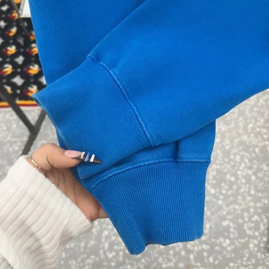 칼하트 빈티지 코발트블루 스펠로고 맨투맨 L C07644 상품이미지7