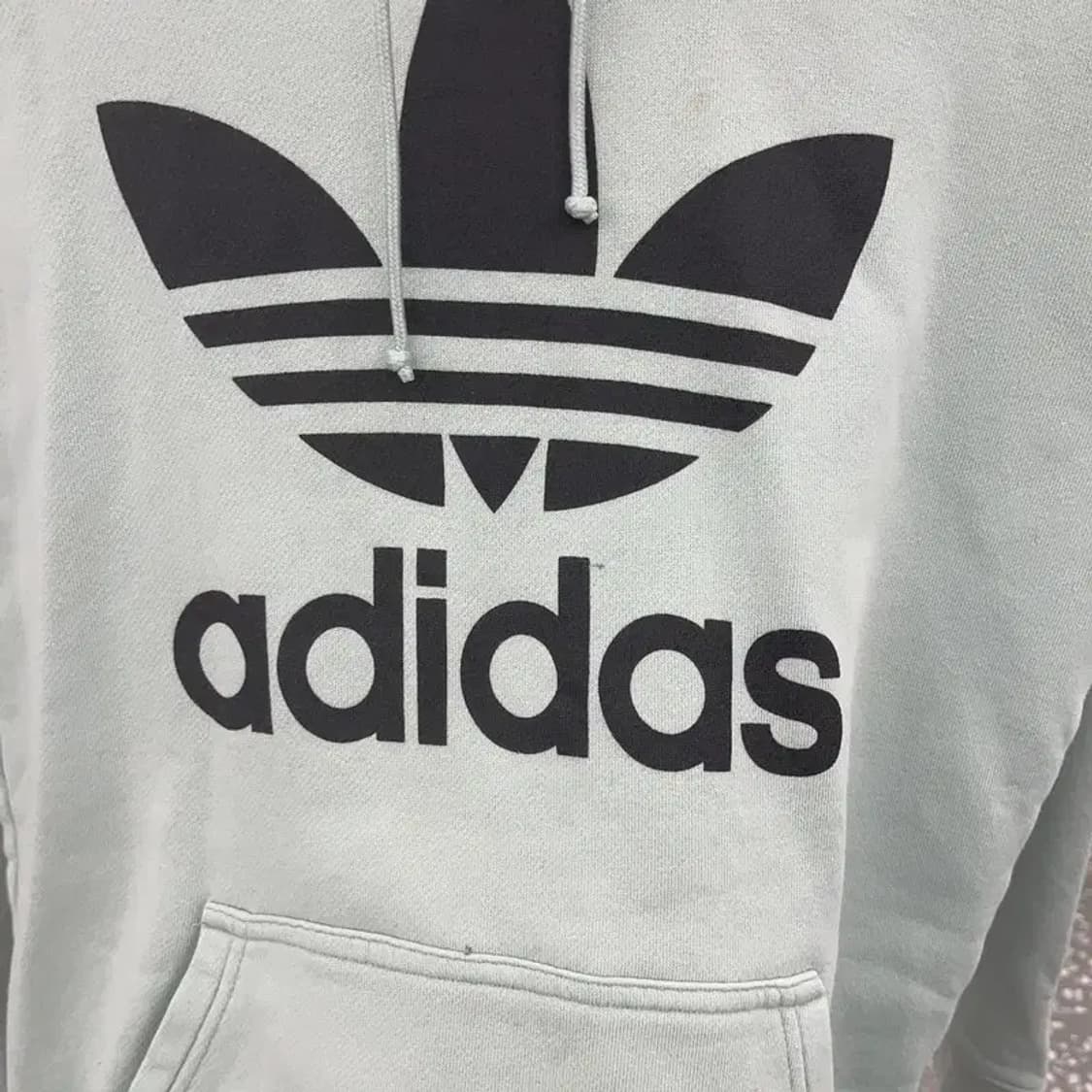 아디다스 올드스쿨 빈티지 메로나민트 후드티 M C07653 상품이미지6