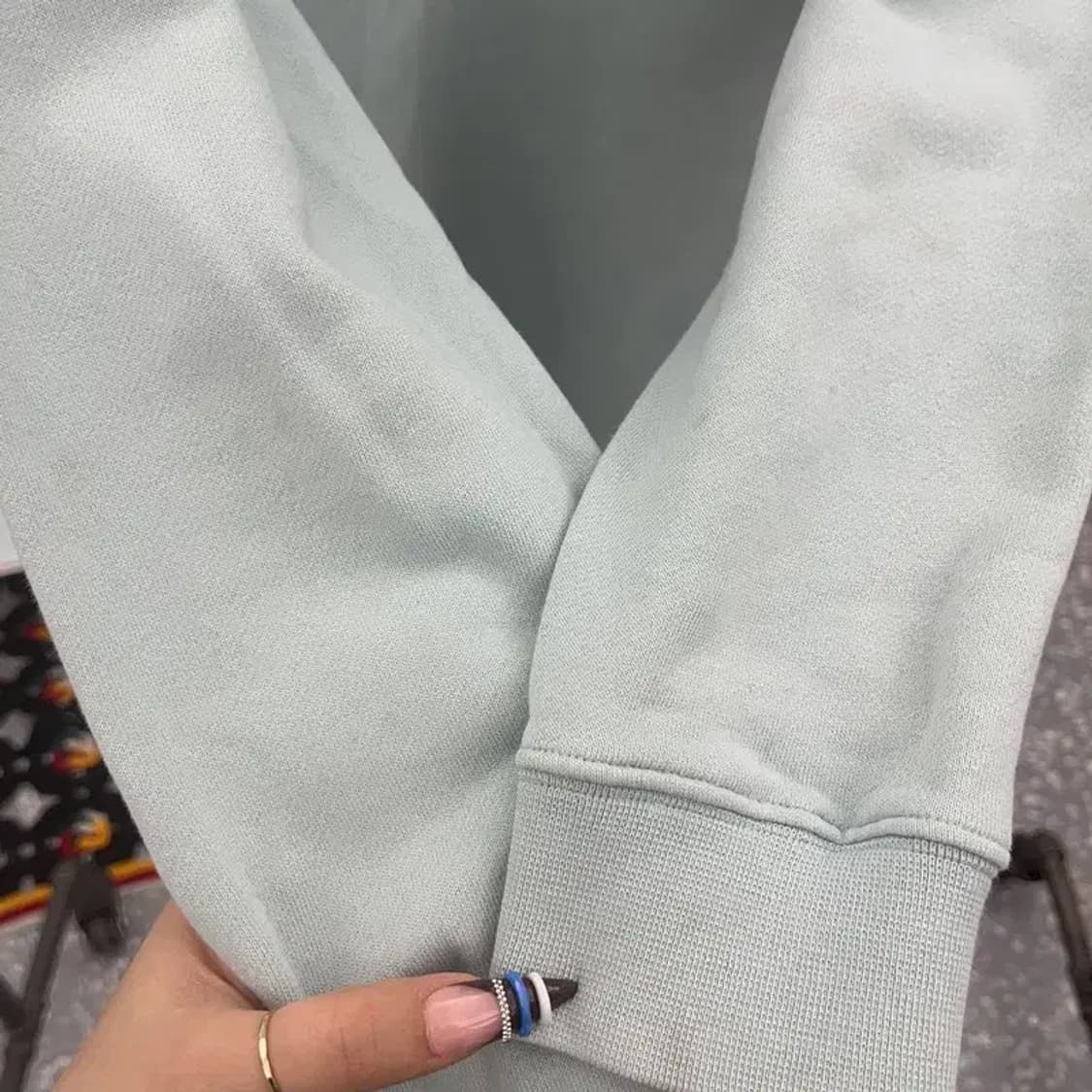 아디다스 올드스쿨 빈티지 메로나민트 후드티 M C07653 상품이미지8