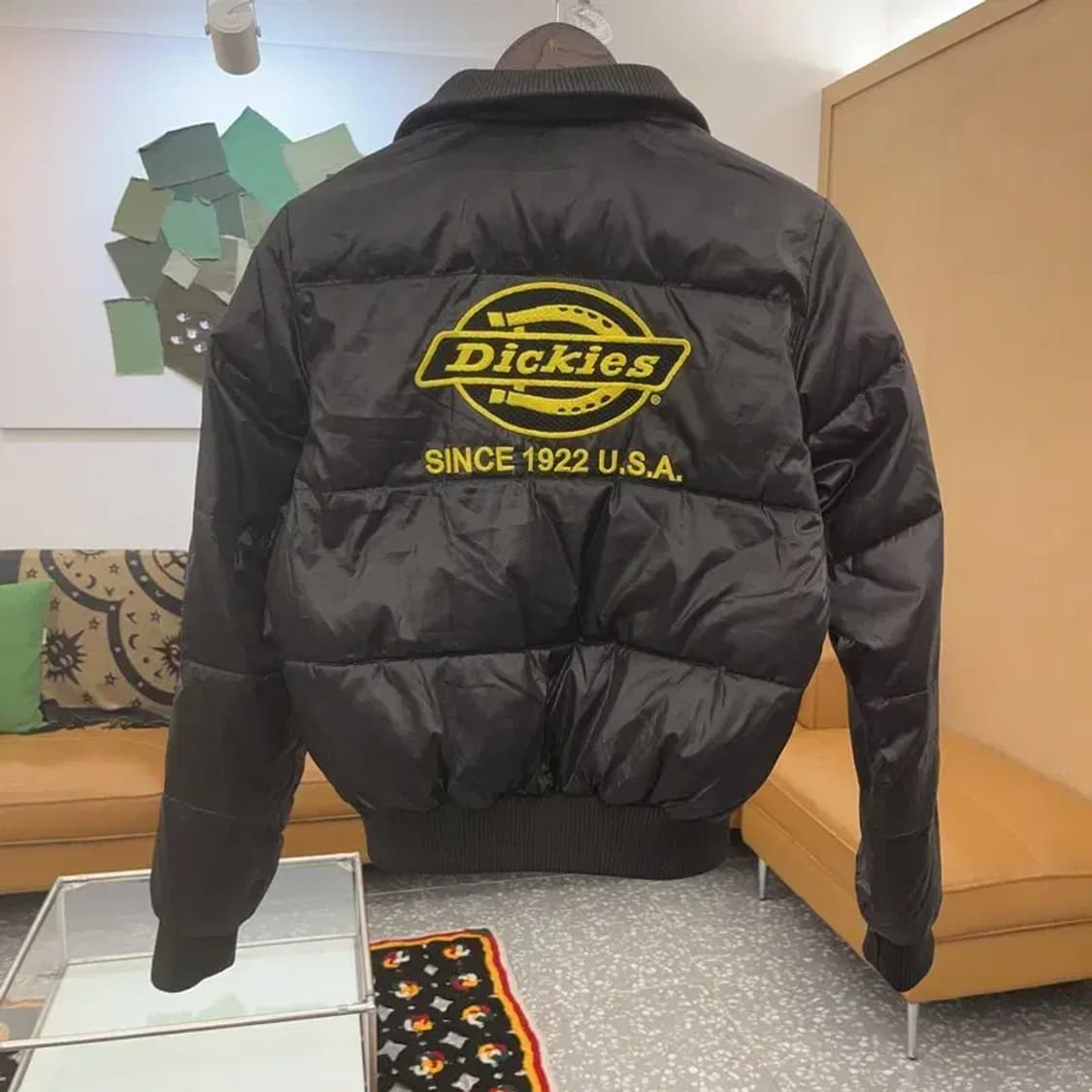 디키즈 올드스쿨 레트로 00's 백로고 숏 패딩 S C07657 상품이미지3