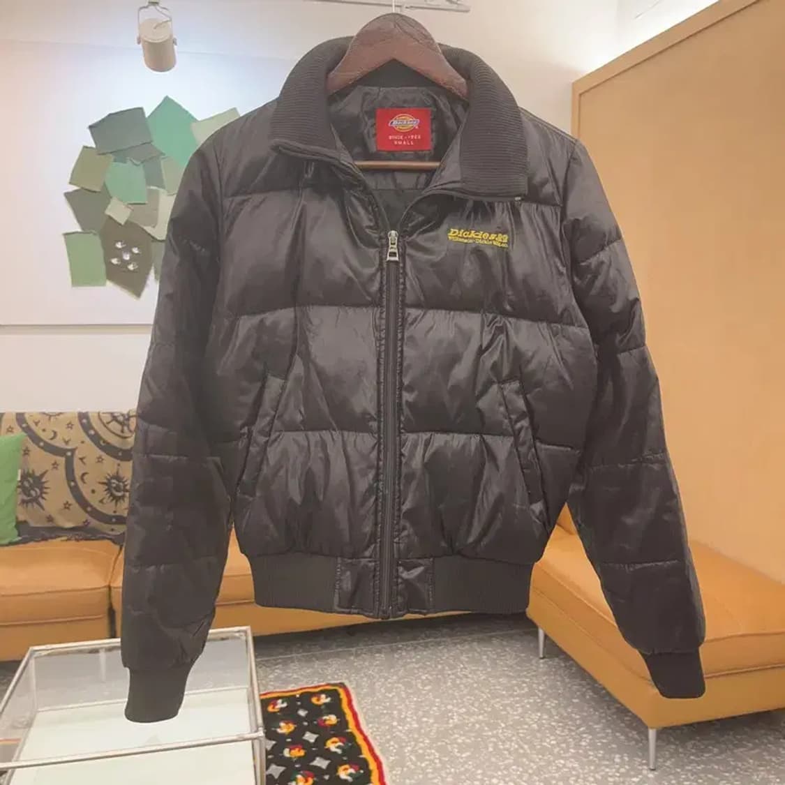 디키즈 올드스쿨 레트로 00's 백로고 숏 패딩 S C07657 상품이미지4