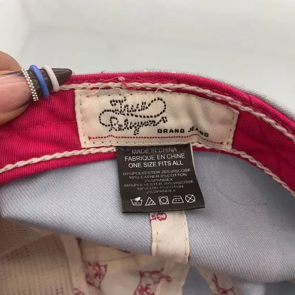 트루릴리전 올드스쿨 키치 빈티지 볼캡 C07677 상품이미지4