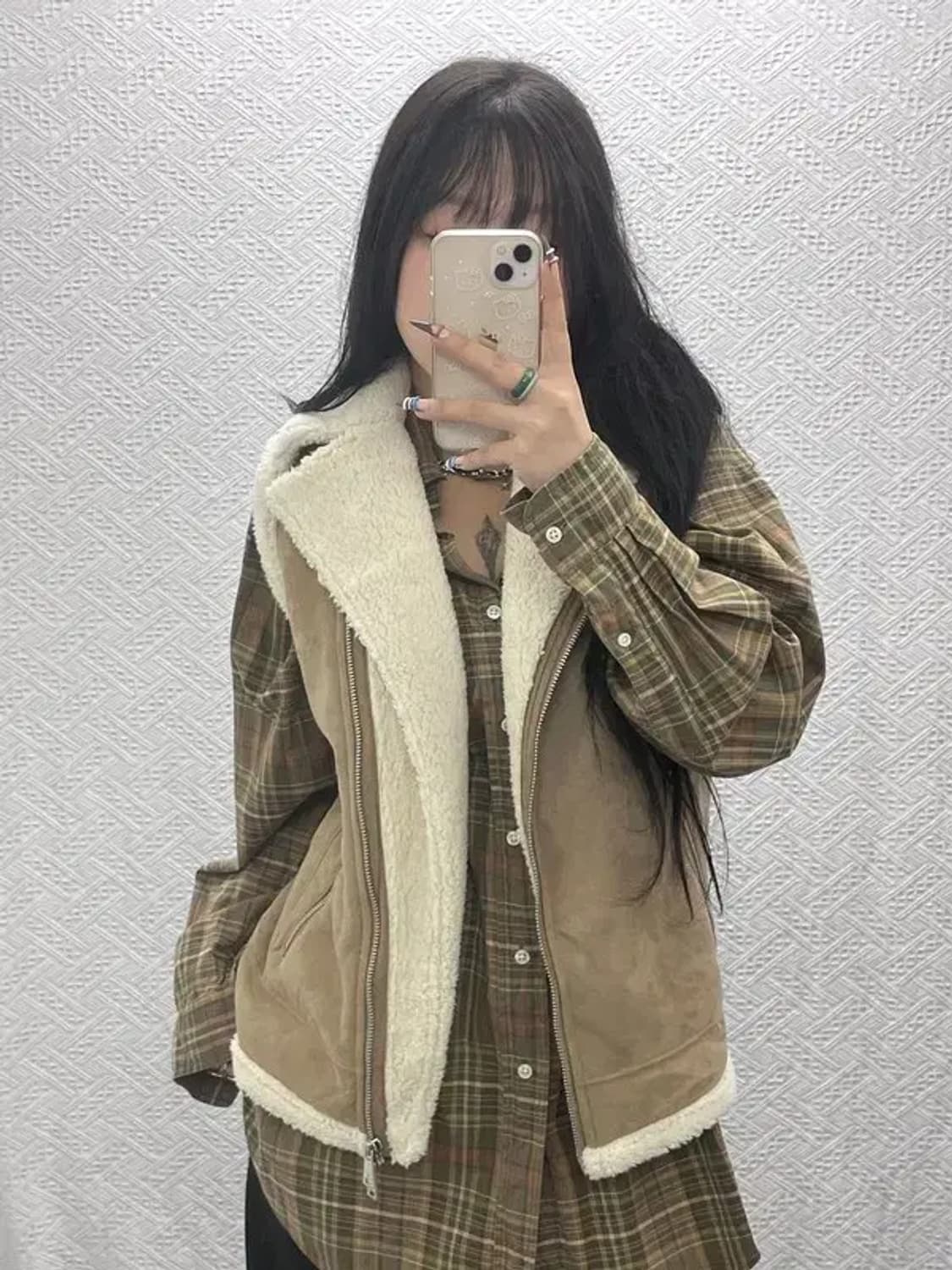 폴로 랄프로렌 핀터감성 스웨이드 양털 조끼 95 C07647 상품이미지2