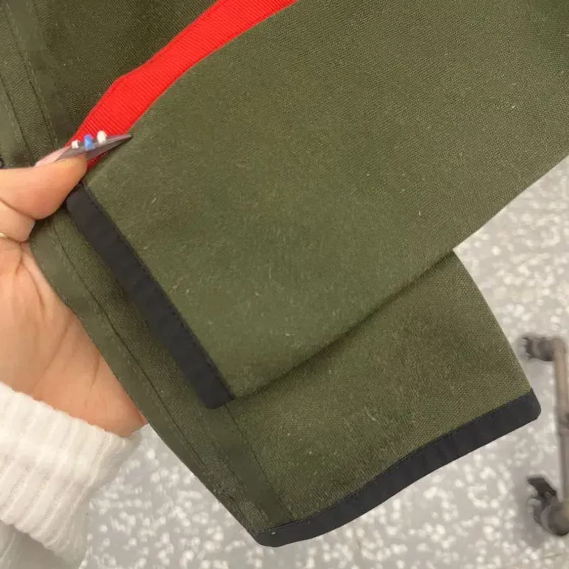 아디다스 올드스쿨 레트로 90's 말차카키 집업 100 C07660 상품이미지8