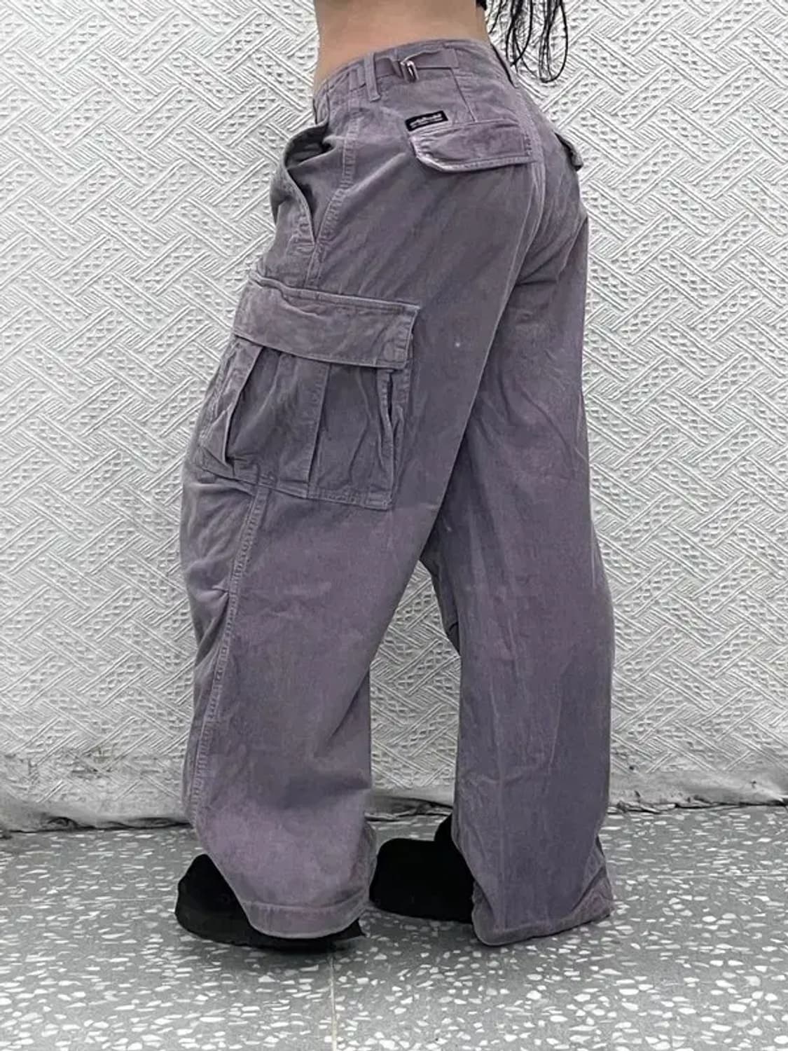 후아유 빈티지 Y2K 00's 연보라 카고팬츠 M C07675 상품이미지2