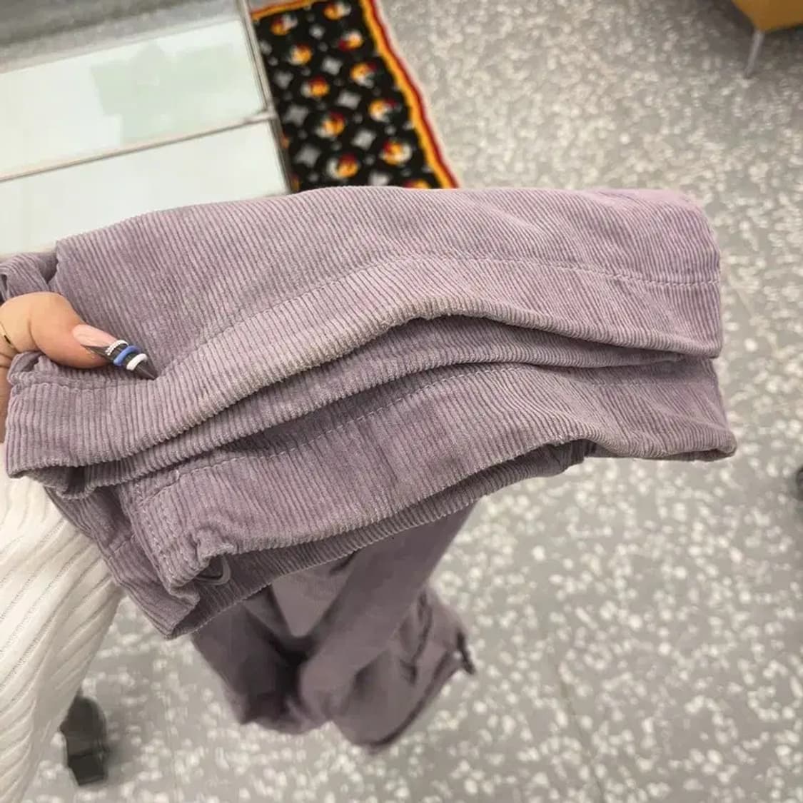 후아유 빈티지 Y2K 00's 연보라 카고팬츠 M C07675 상품이미지8