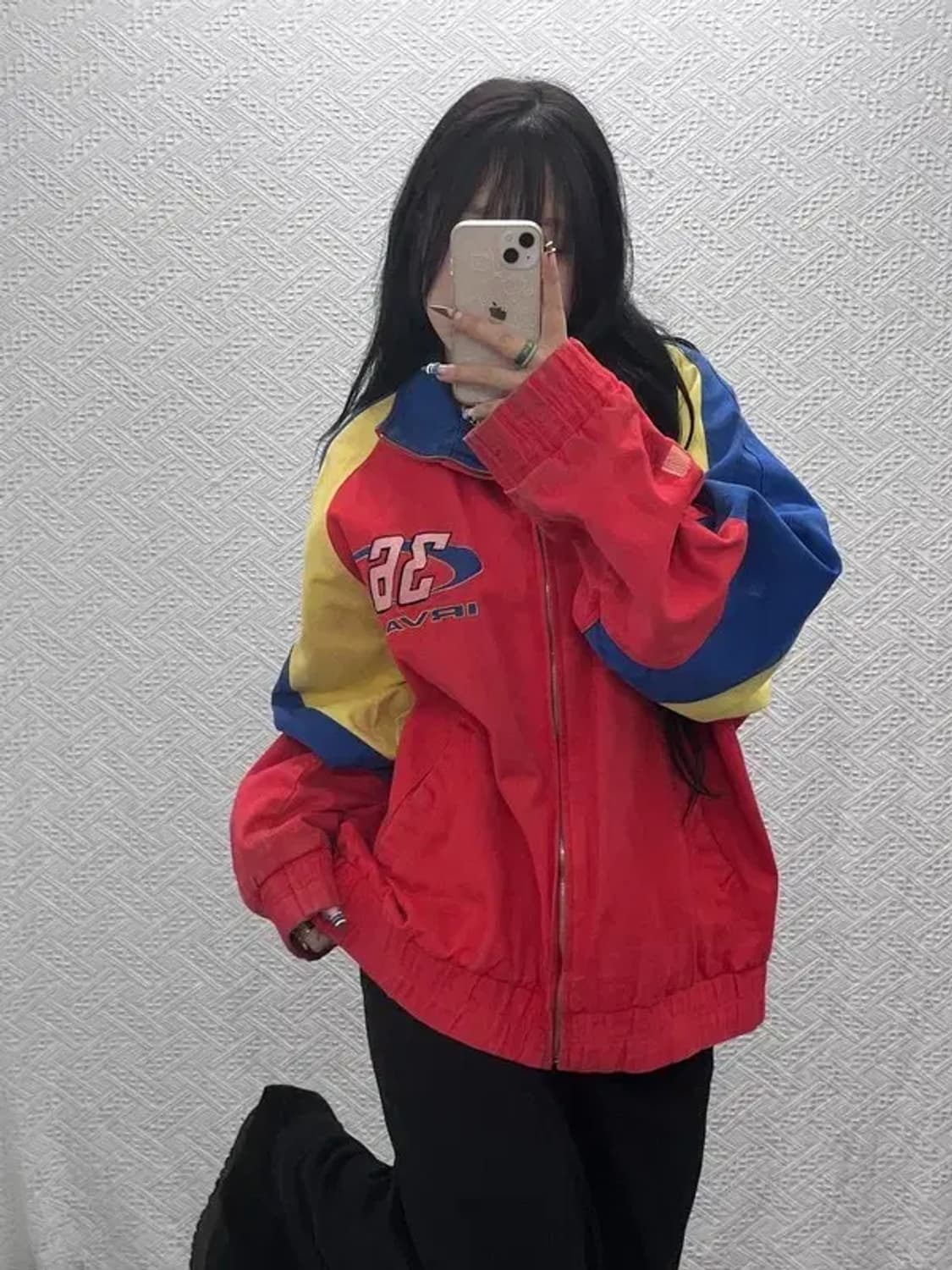 빈티지 희귀 스키틀즈 모터사이클 레이싱 자켓 L C07640 상품이미지1