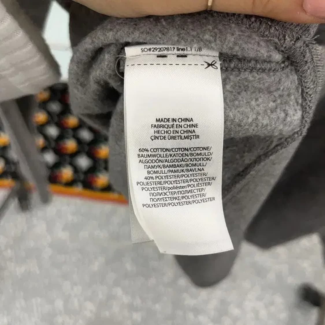 폴로 랄프로렌 희귀 빈티지 데미지 프린팅 기모 맨투맨 M C07665 상품이미지6