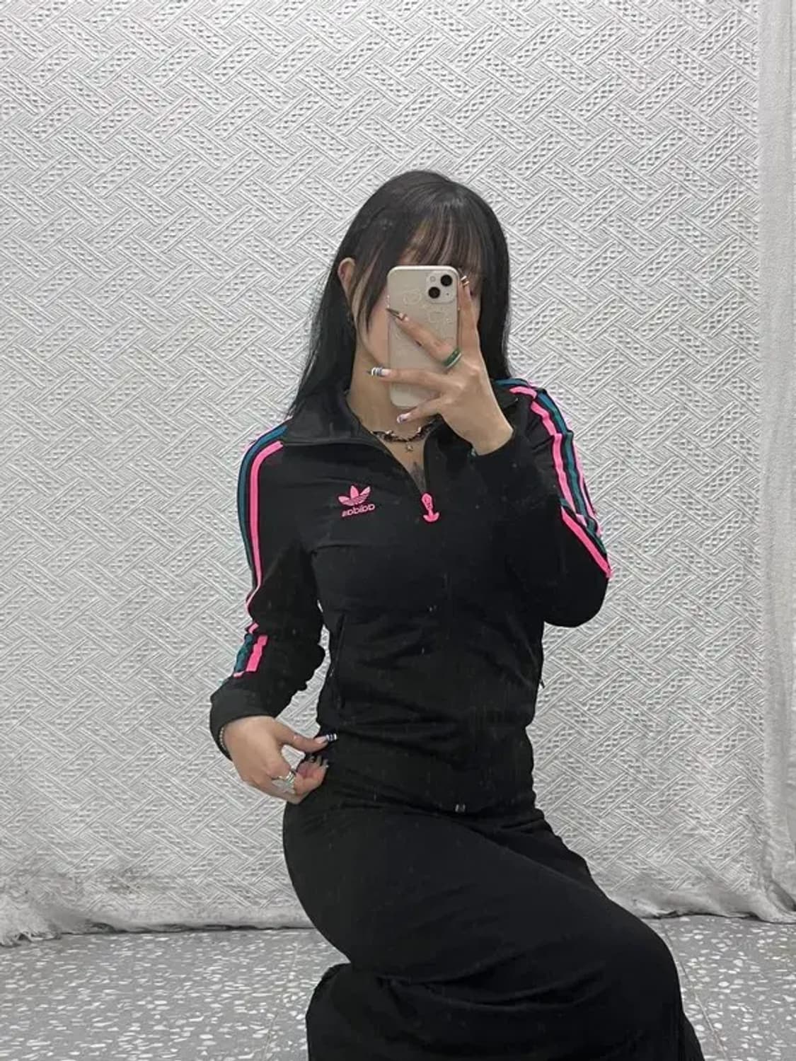 아디다스 대장급 Y2K 키치컬러 져지 집업 85 C07662 상품이미지1