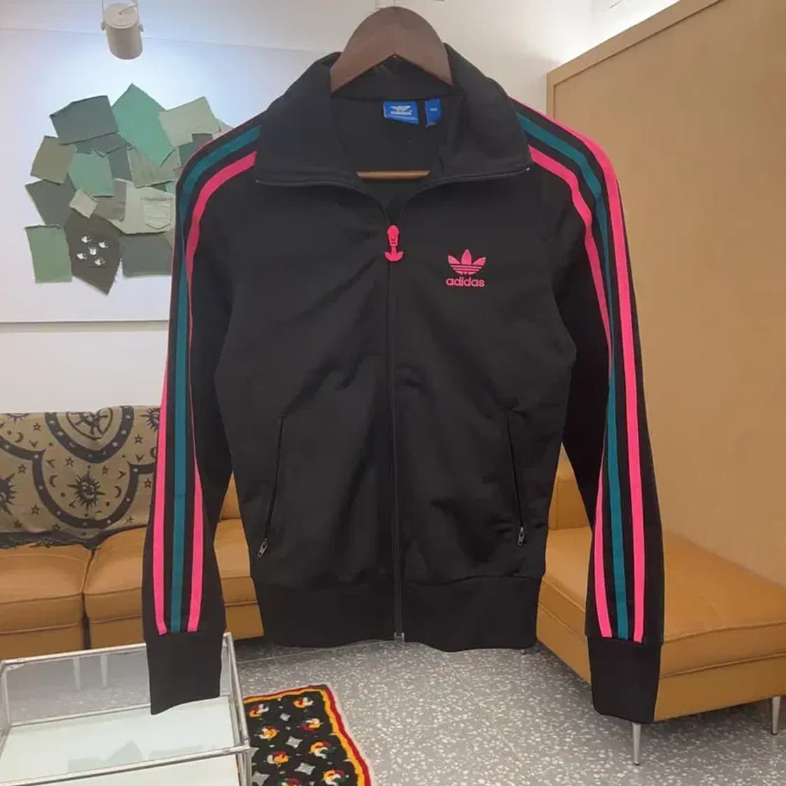 아디다스 대장급 Y2K 키치컬러 져지 집업 85 C07662 상품이미지3