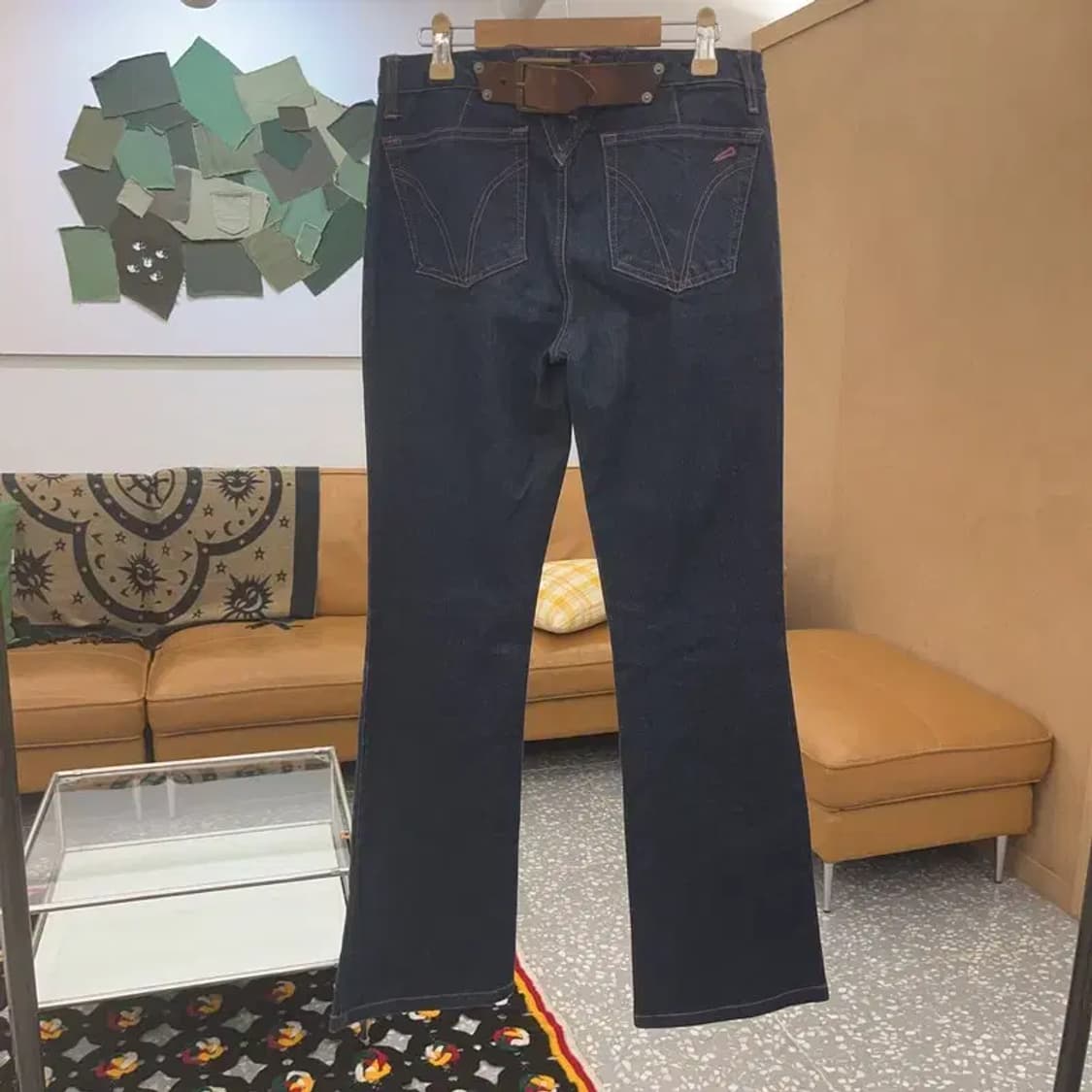 돌체앤가바나 유니트 키치 벨티드 데님팬츠 27인치 C07674 상품이미지4