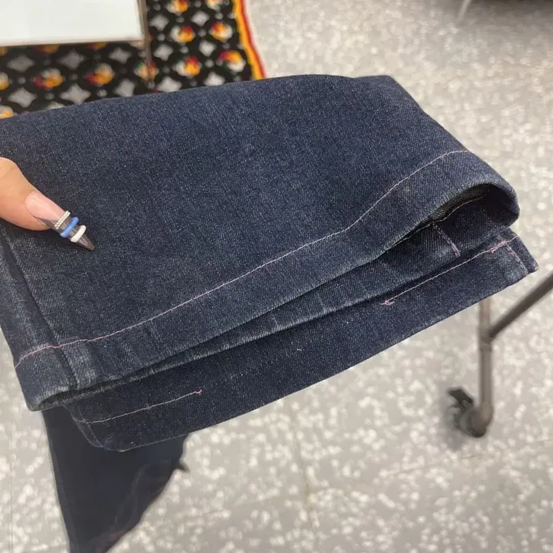 돌체앤가바나 유니트 키치 벨티드 데님팬츠 27인치 C07674 상품이미지6