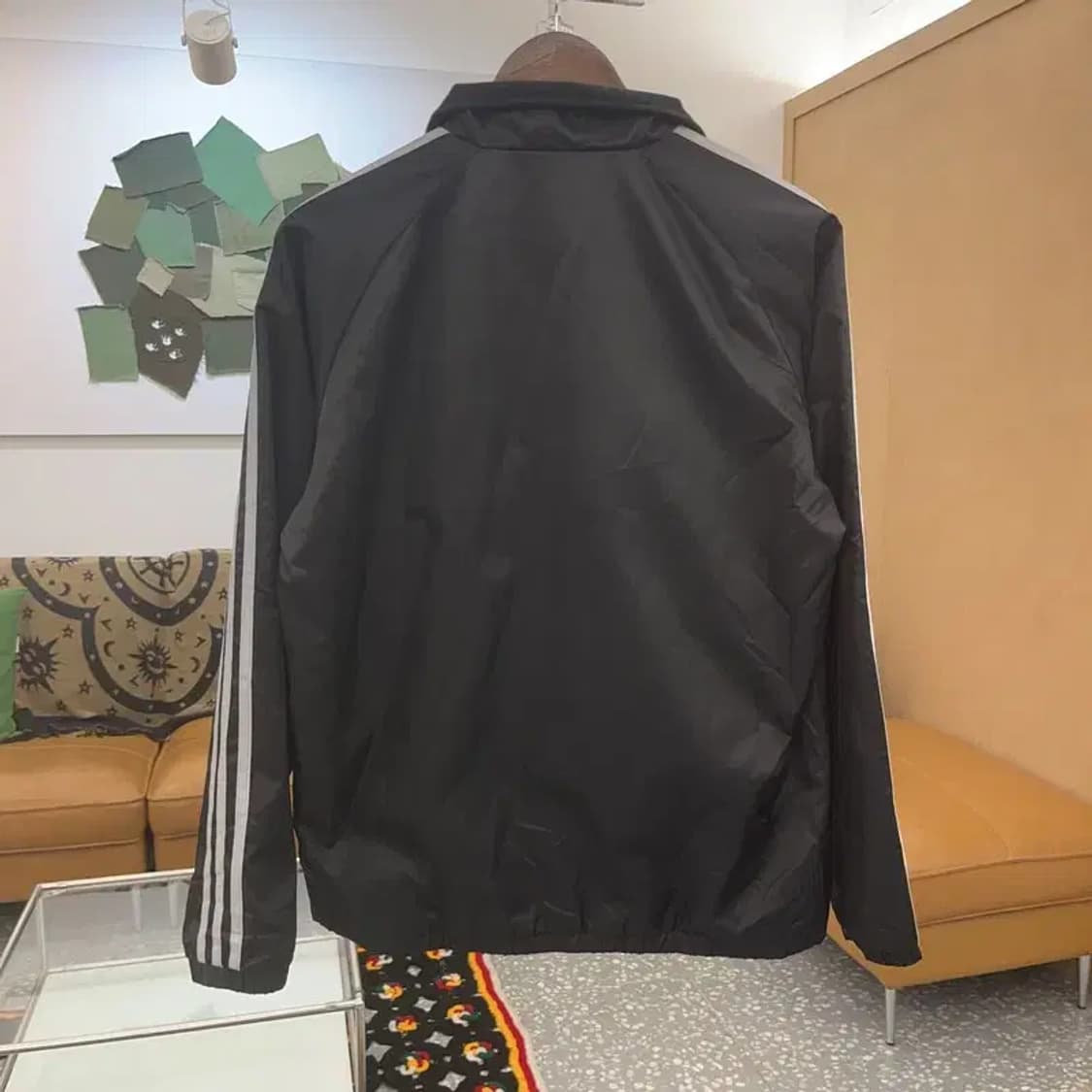 아디다스 올드스쿨 빈티지 오리지널 삼선 바람막이 자켓 S C07661 상품이미지4