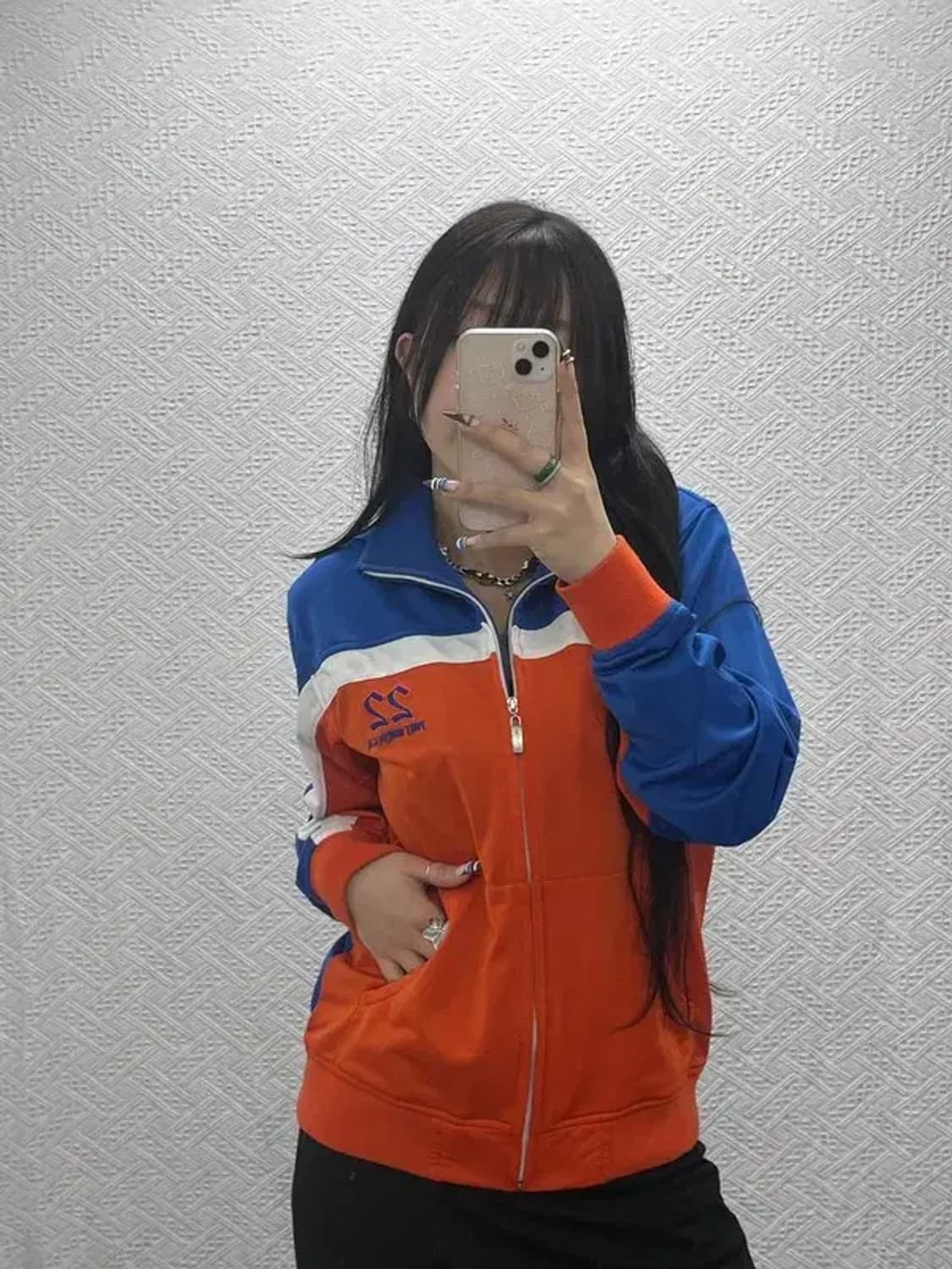 디키즈 올드스쿨 스트릿 힙합 키치 져지 집업 90 C07667 상품이미지2