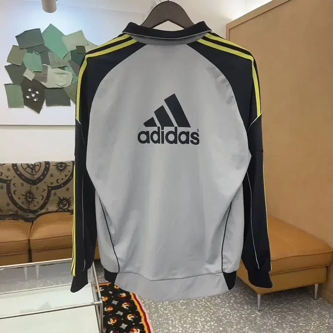 아디다스 올드스쿨 레트로 배색 져지 집업 L C07679 상품이미지4