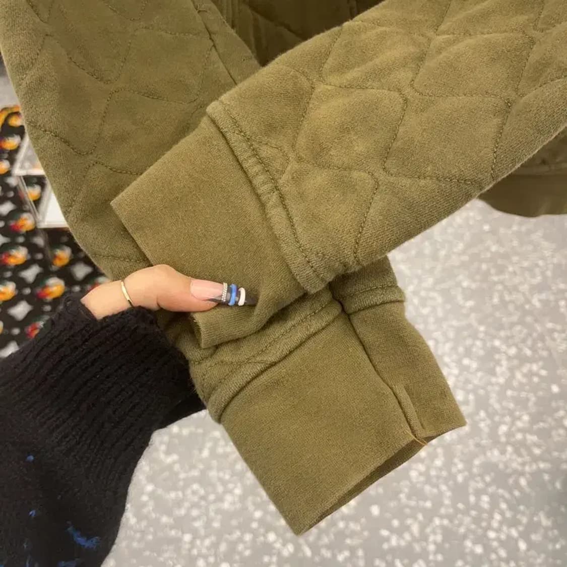 폴로 랄프로렌 빈티지 퀄팅 스트릿 스카쟌 집업 자켓 L C07697 상품이미지8