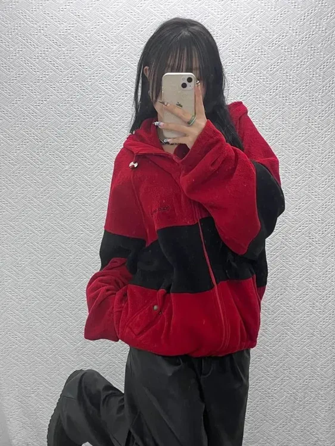 폴로 랄프로렌 스포츠 레트로 배색 오버핏 후리스 105 C07683 상품이미지1