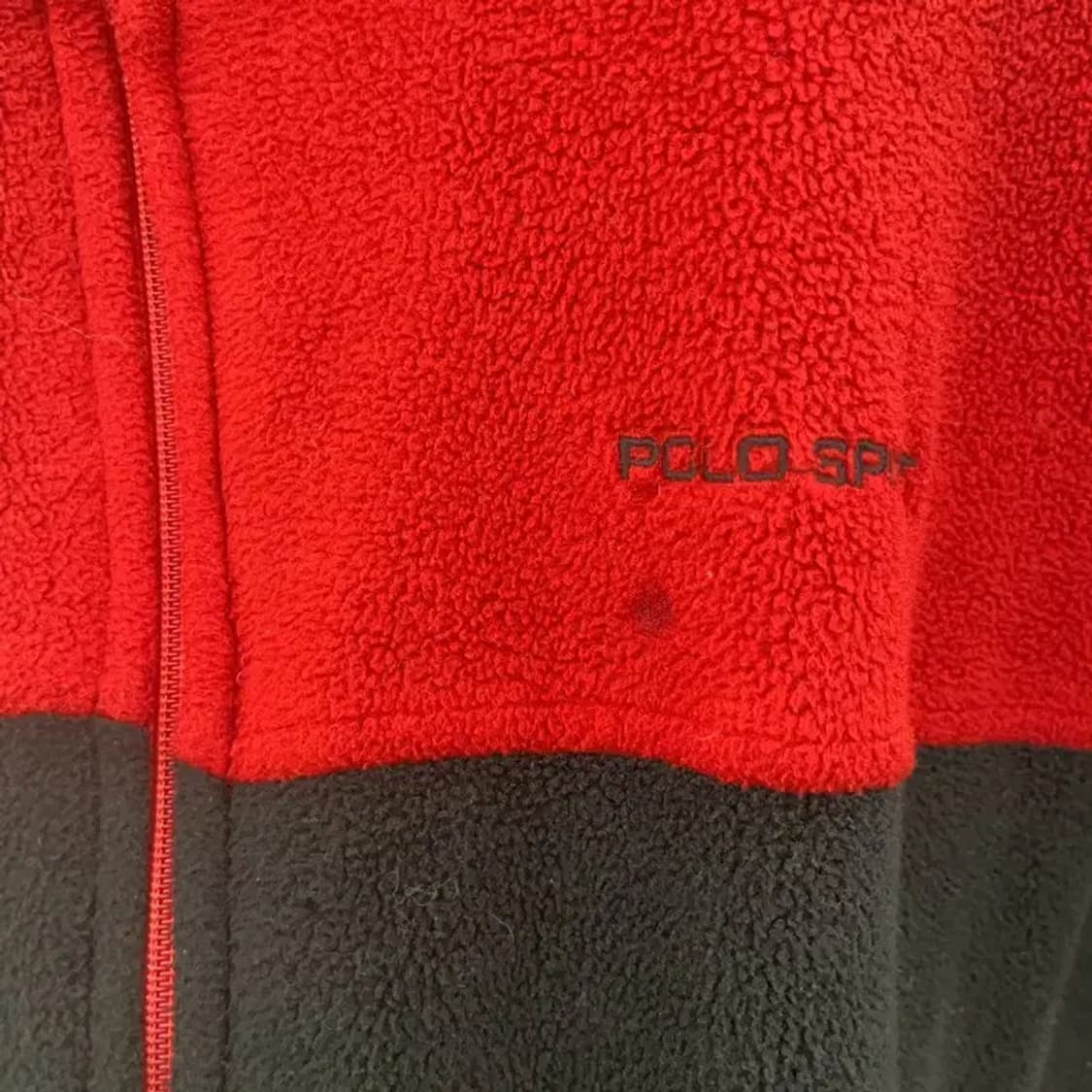 폴로 랄프로렌 스포츠 레트로 배색 오버핏 후리스 105 C07683 상품이미지8