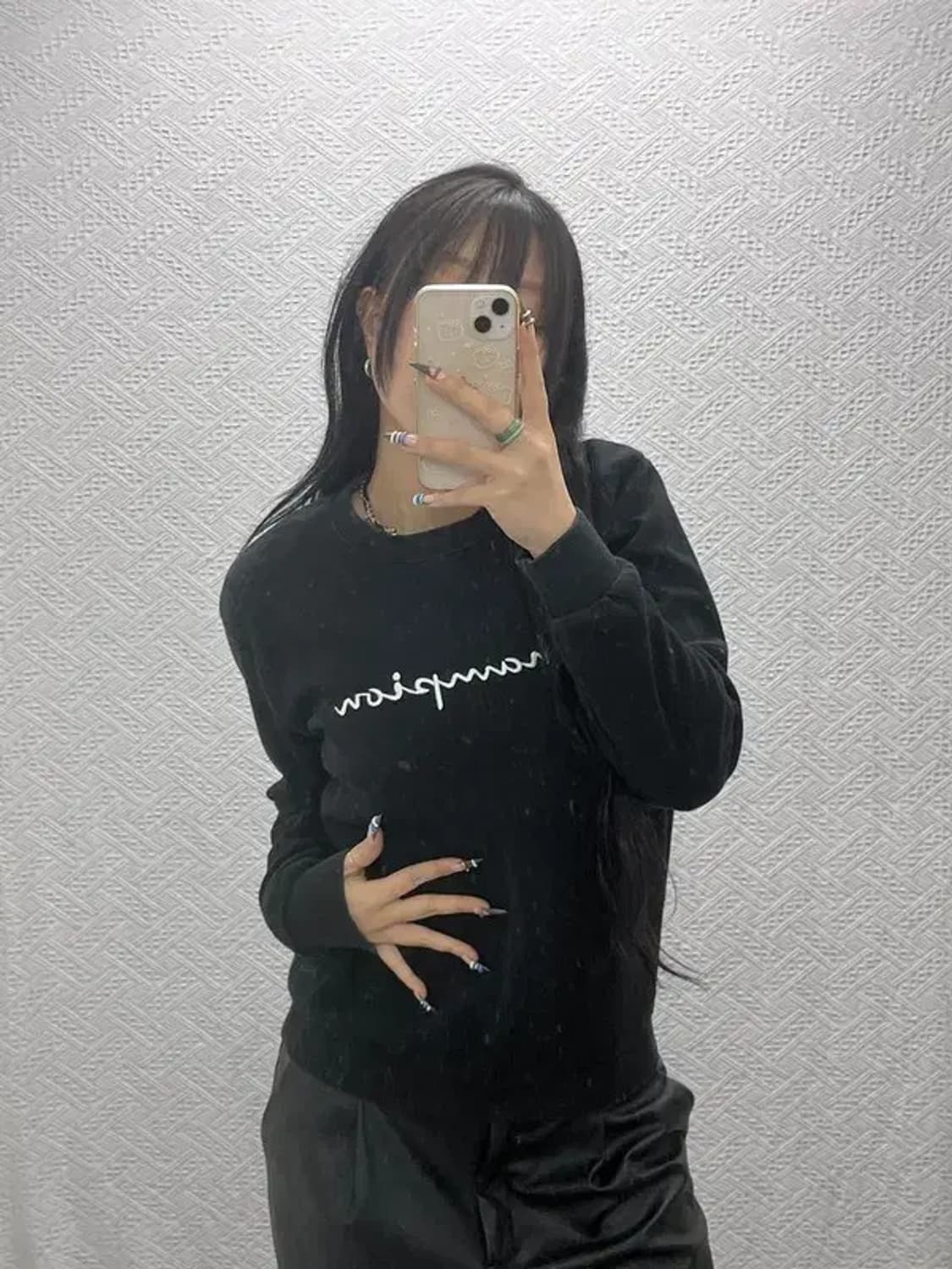 챔피온 리버스위브 빈티지 스펠로고 맨투맨 M C07706 상품이미지2