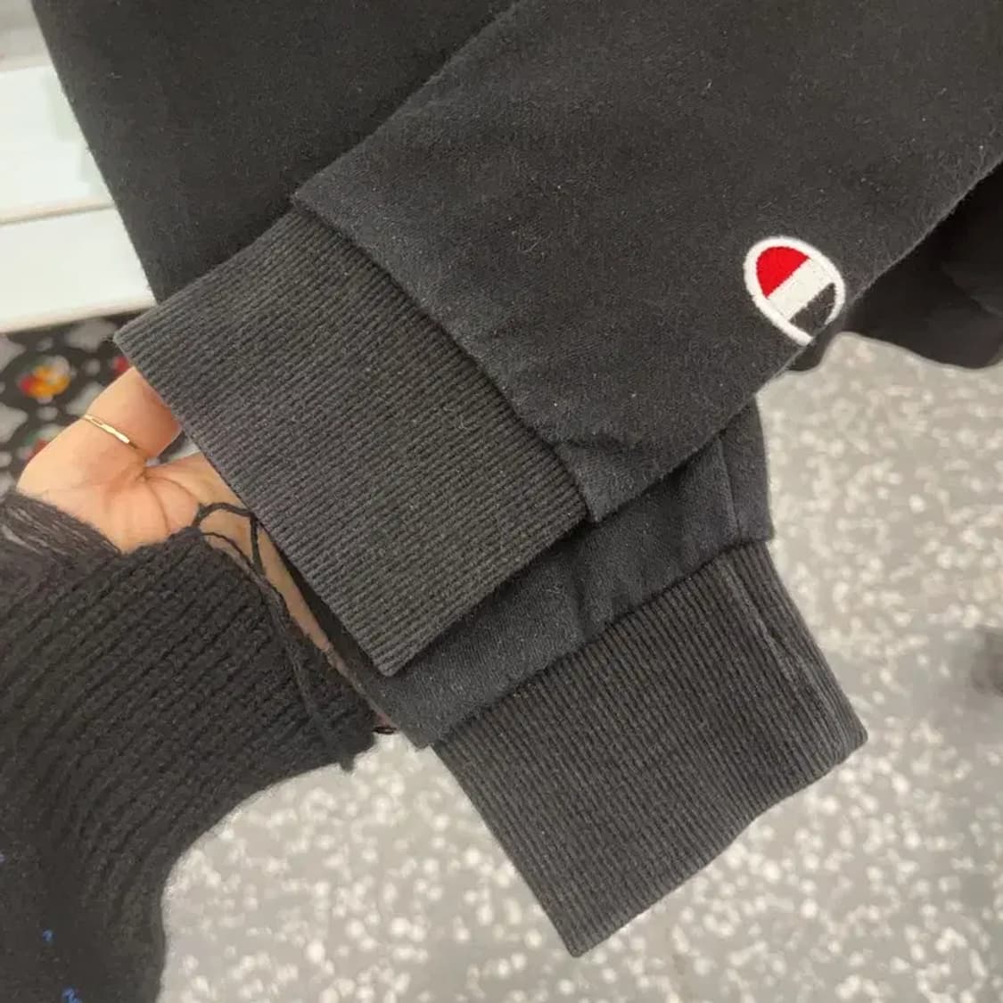 챔피온 리버스위브 빈티지 스펠로고 맨투맨 M C07706 상품이미지6