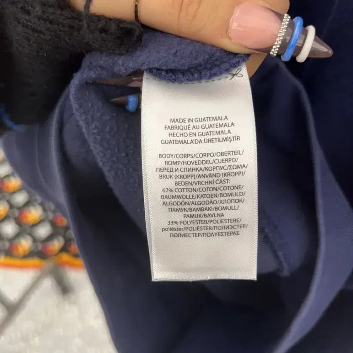 폴로 랄프로렌 올드스쿨 레트로 신형로고 기모 후드티 XS C07704 상품이미지6