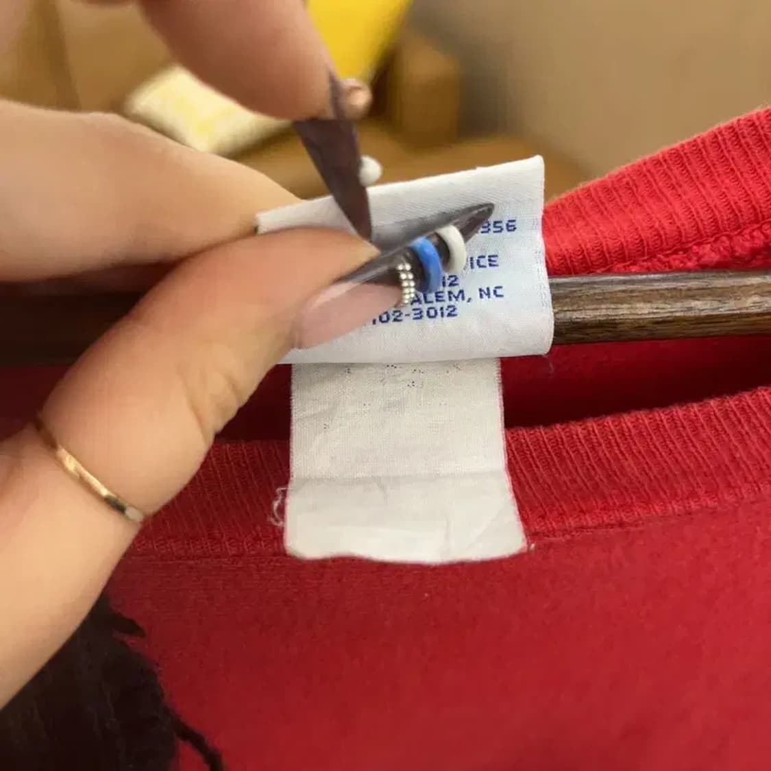 챔피온 리버스위브 빈티지 레트로 무지 기모 맨투맨 L C07707 상품이미지6