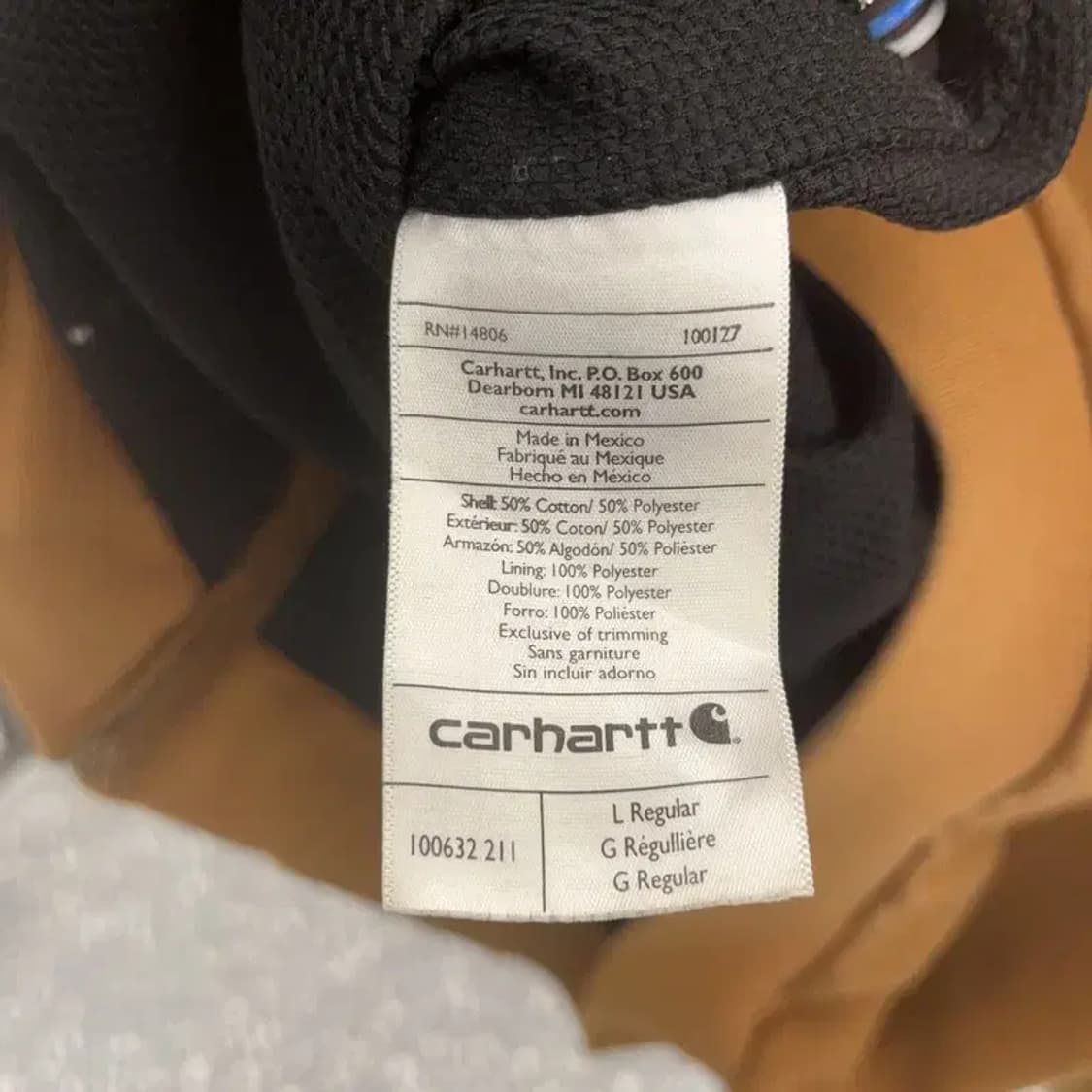 칼하트 올드스쿨 캐주얼 써멀 후드집업 L C07684 상품이미지6