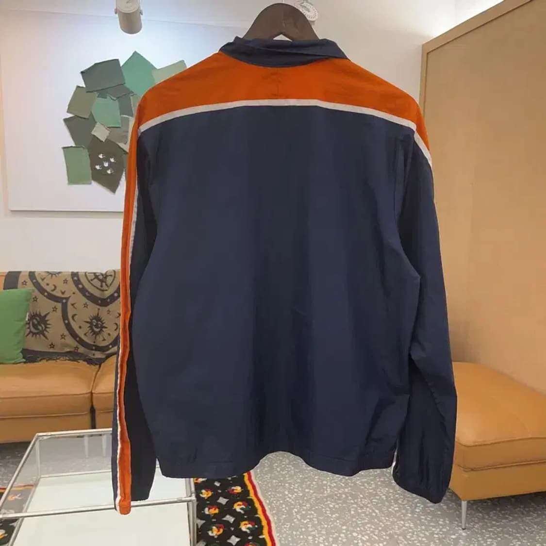 나이키 빈티지 레트로 오렌지배색 바람막이 자켓 S C07705 상품이미지4