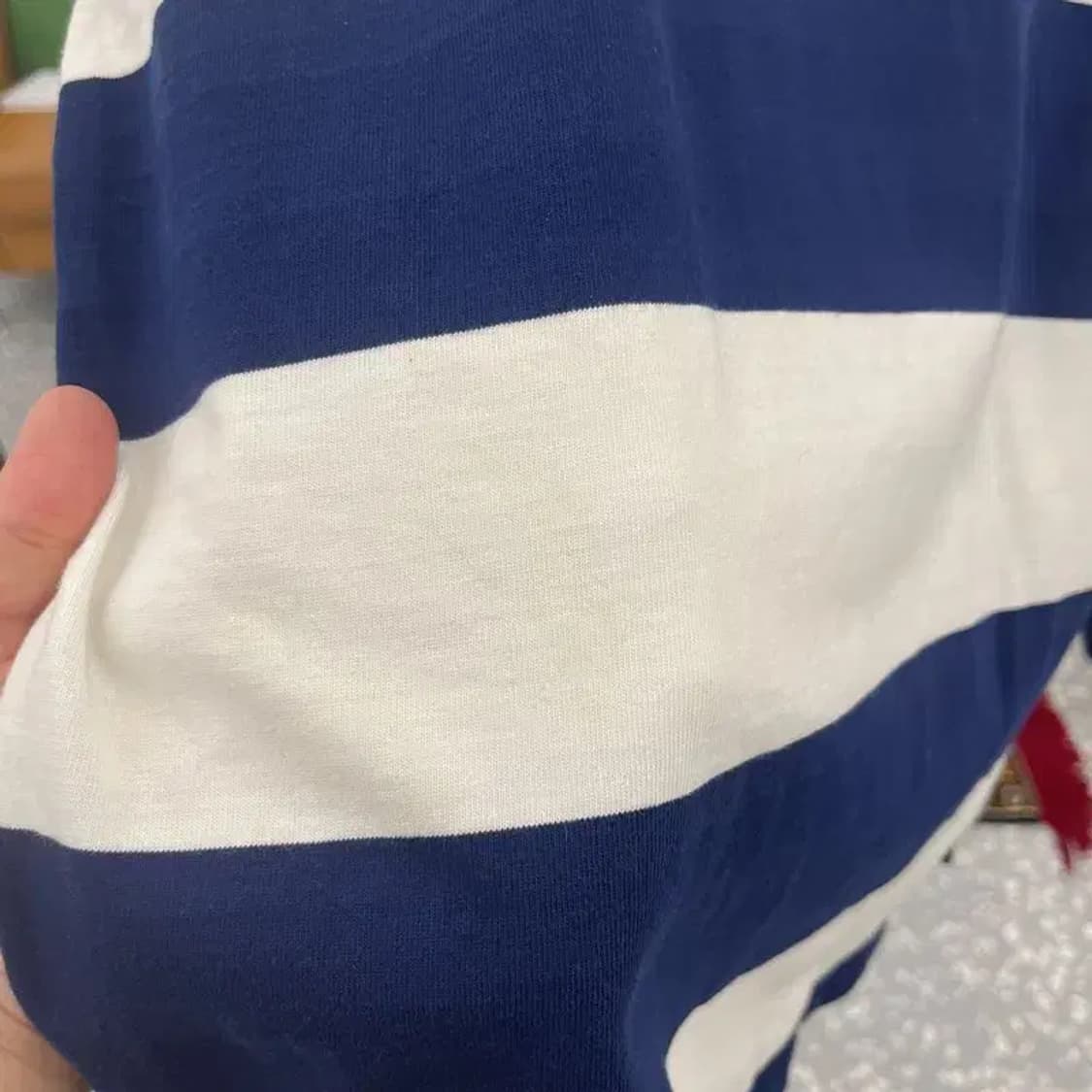 OIOI 오아이오아이 캐주얼 자수로고 긴팔카라티 100 C05421 상품이미지7