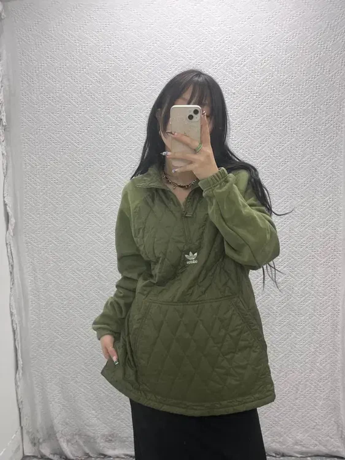 아디다스 유로파 하프집업 깔깔이 누빔 자켓 120 C06289 상품이미지2