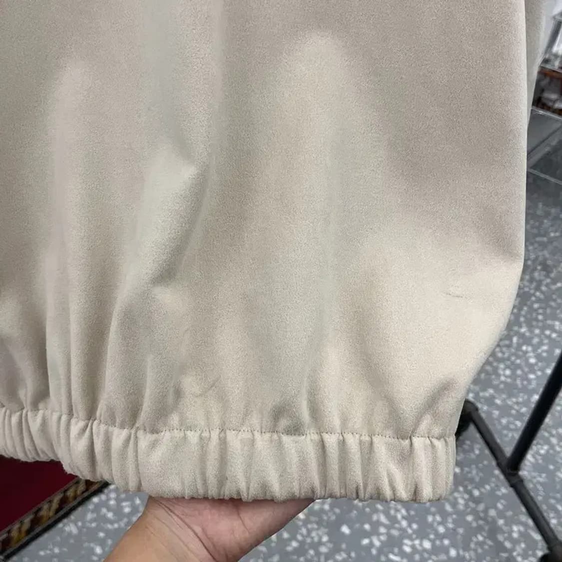 자라 ZARA 스웨이드 오버핏 가오리핏 자켓 105 C05721 상품이미지10