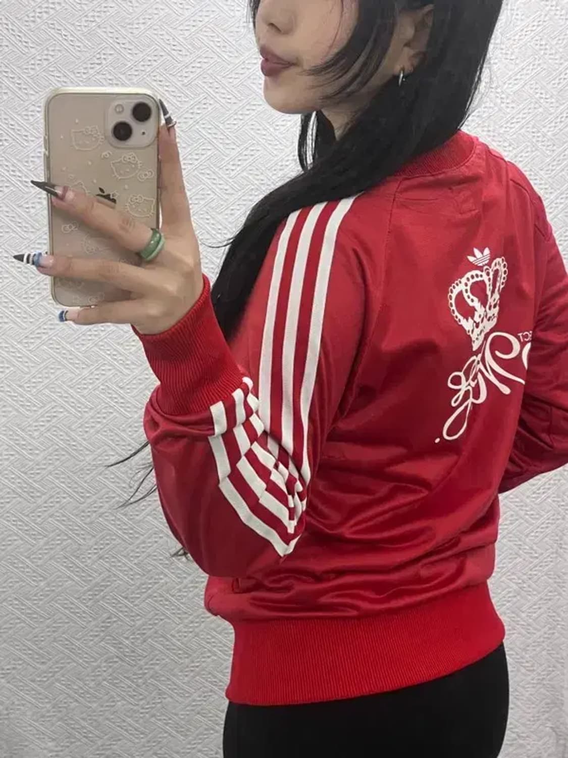 아디다스 미시엘리엇 흑탭 트랙탑 져지 집업 95 C05841 상품이미지1