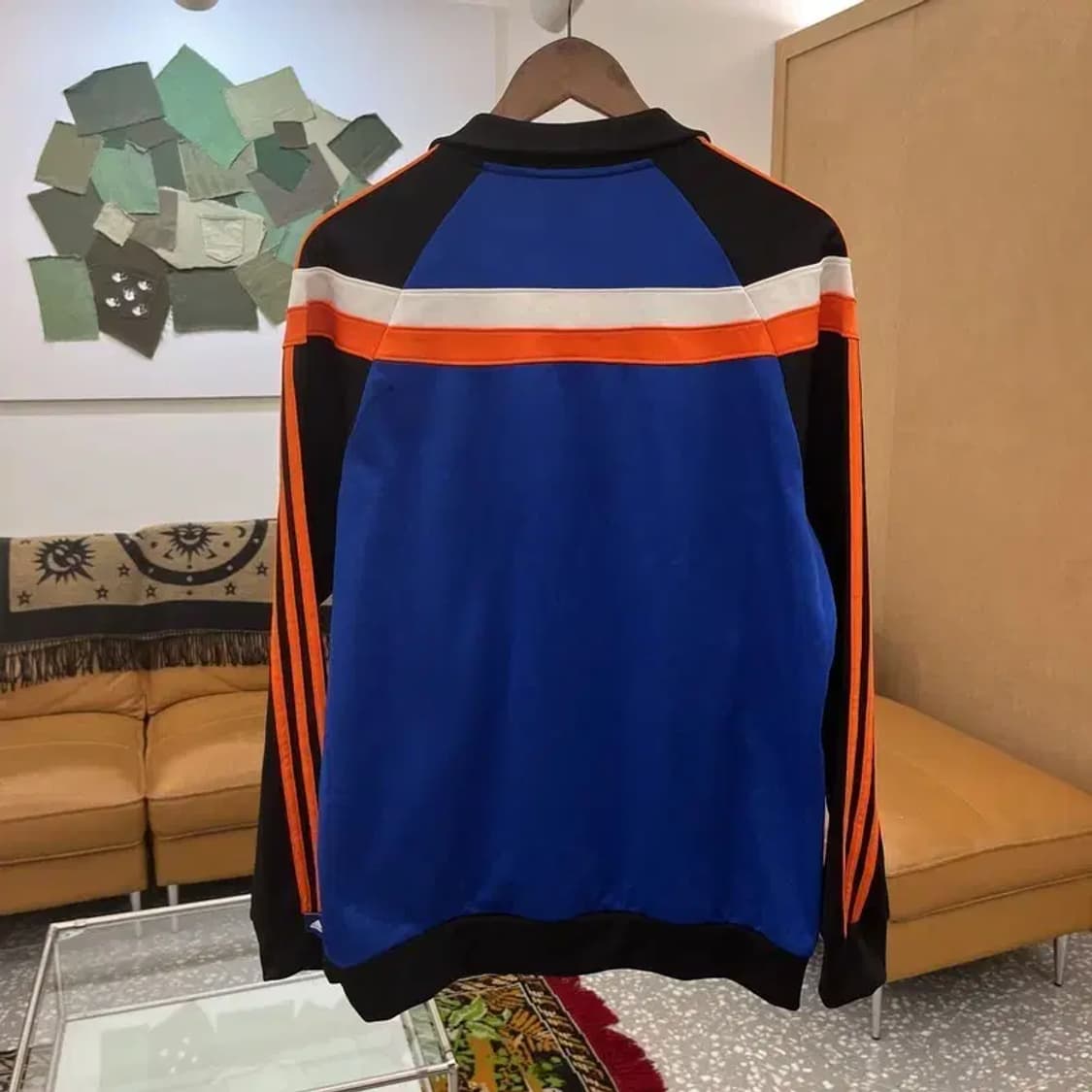 아디다스 NBA 뉴욕닉스 트랙탑 져지 집업 105 C05999 상품이미지4