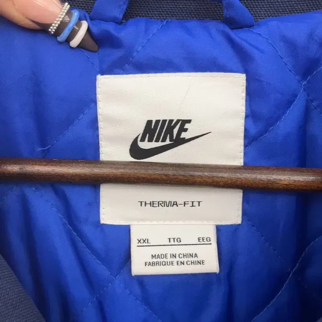 나이키 올드스쿨 레트로 퀄팅 누빔 자켓 XXL C07721 상품이미지5