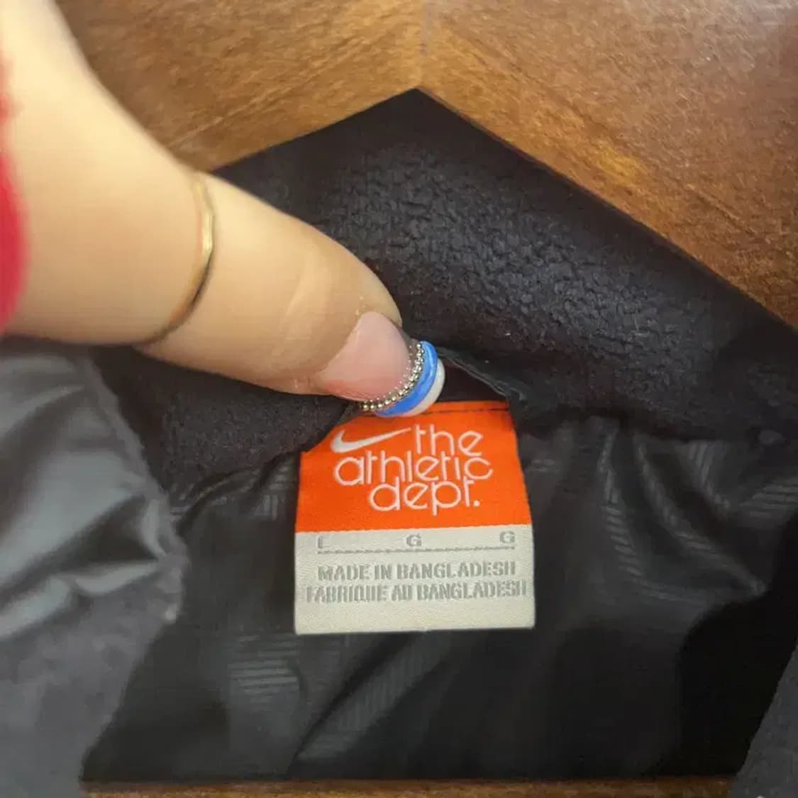 나이키 빈티지 모던 캐주얼 패딩 조끼 L C07722 상품이미지5