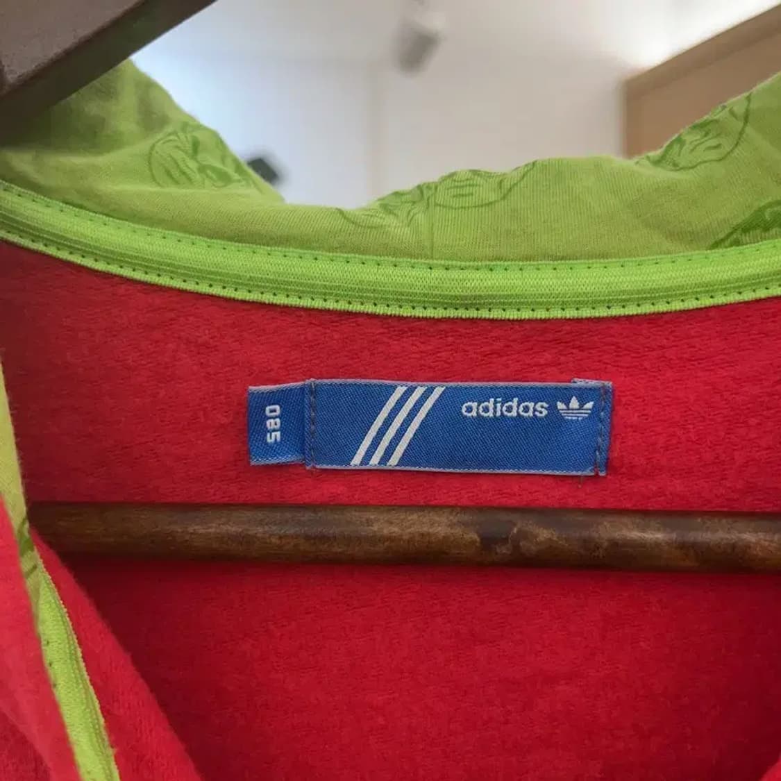 아디다스 Y2K 레트로 00's 네온컬러 후드집업 85 C07723 상품이미지5