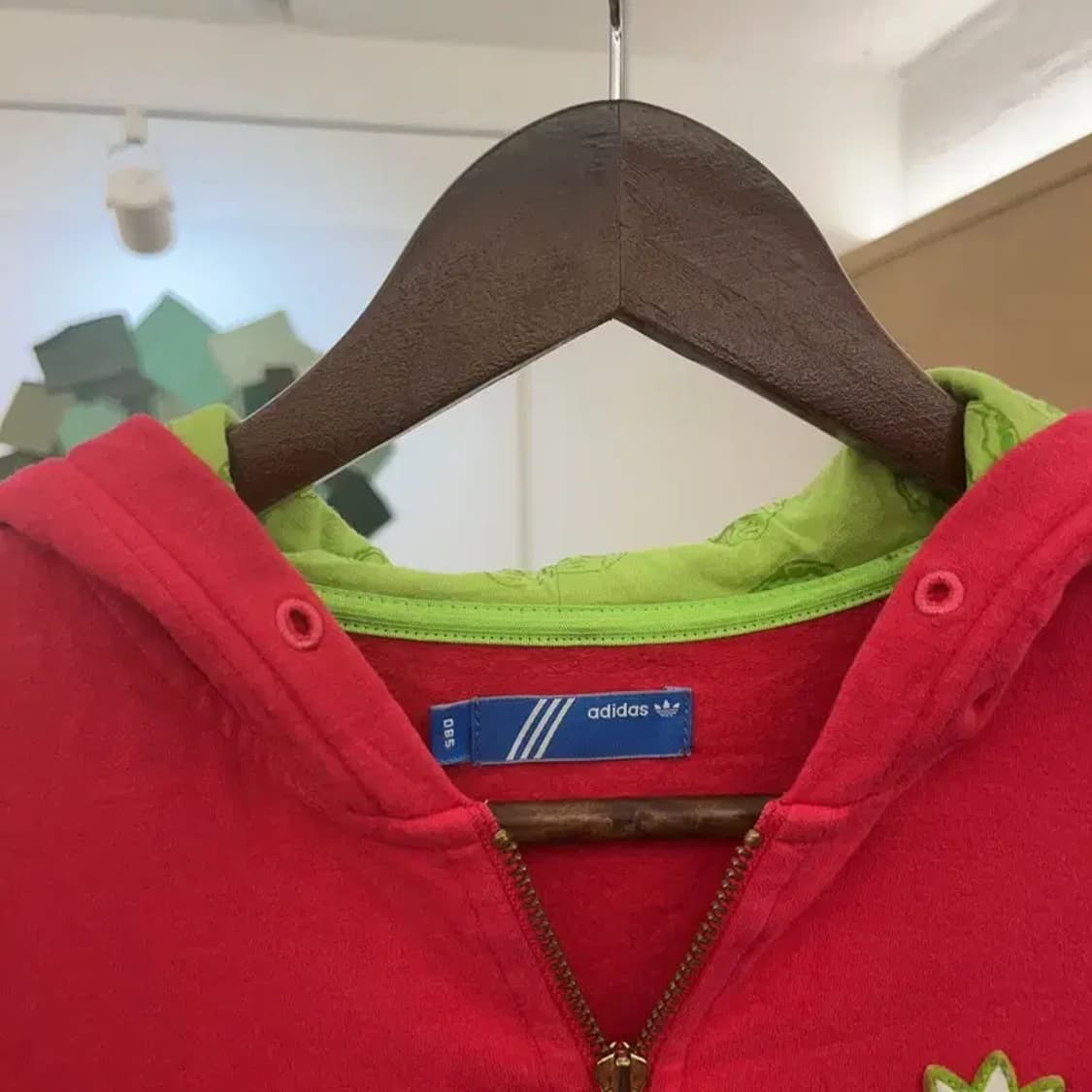 아디다스 Y2K 레트로 00's 네온컬러 후드집업 85 C07723 상품이미지8