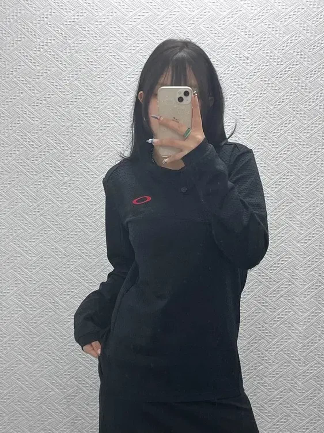 오클리 스포티 운동복 와플매쉬 롱슬리브 유니폼 L C07731 상품이미지1