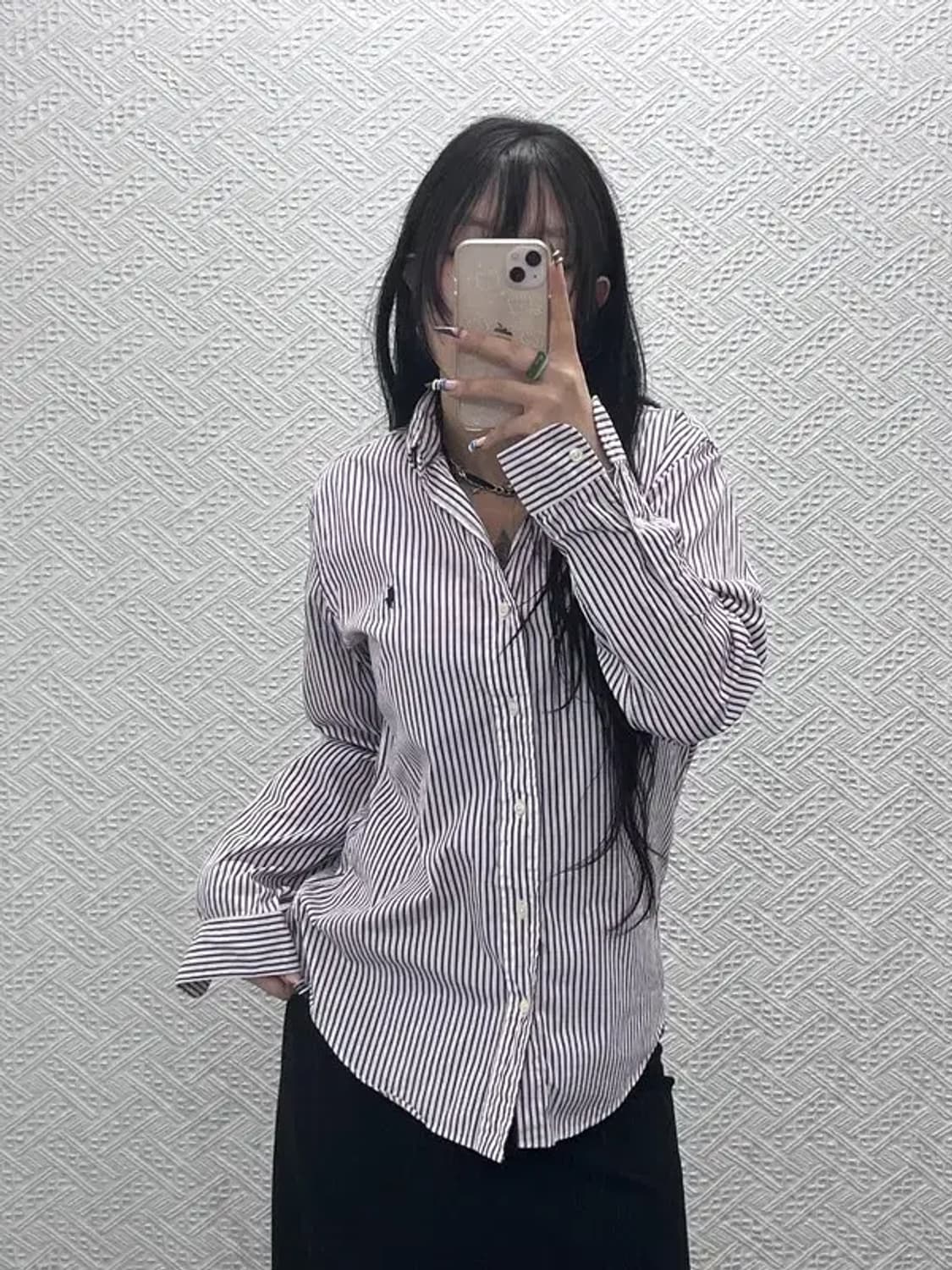 폴로 랄프로렌 모던 캐주얼 스트라이프 셔츠 95 C07746 상품이미지1