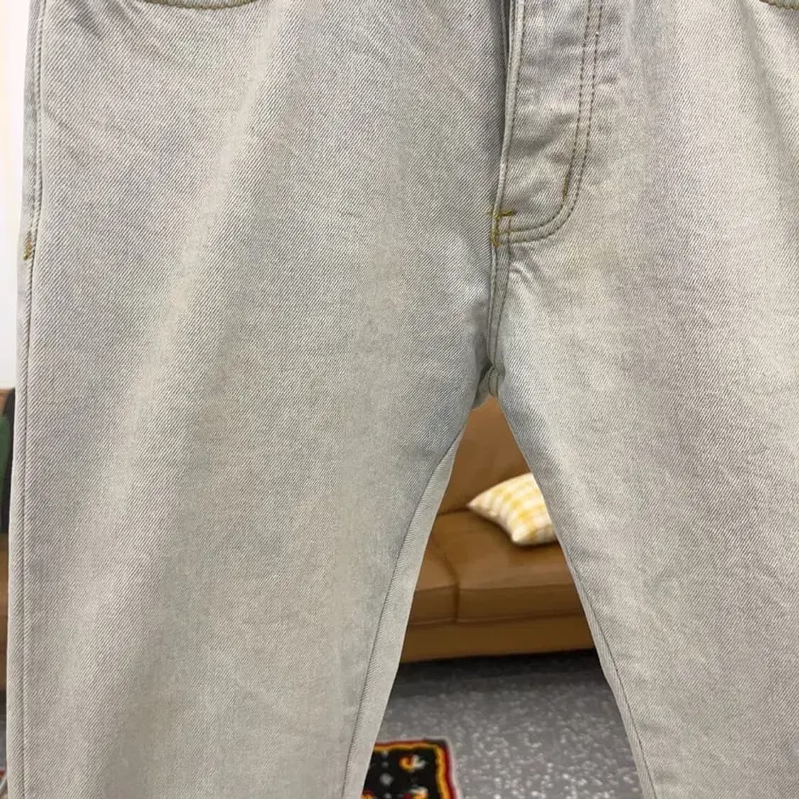 엠앤엠 일본풍 프린팅 스케치 데님팬츠 29인치 C07750 상품이미지7